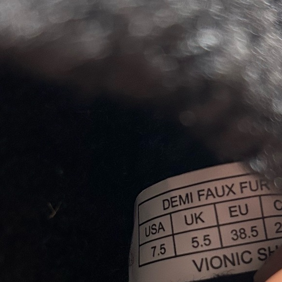 Vionic Demi Women's Heeled Slide Sandal Black Size 7.5 - Picture 8 of 8